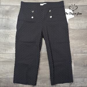 89th & Madison Comfort Waist Capri Pants Size S